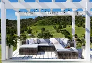 VALENTIA 6 Piece Outdoor Modular Lounge Setting