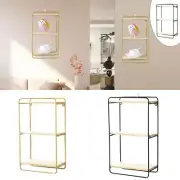 Wall Hanging Storage Shelf Coffee Shop Display Shelves for Living Room