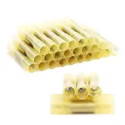 50pcs Heat Shrink Butt Splice Wire Connectors Crimp Seal Electrical Terminals US