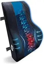 SAMSONITE, Mid-Low Back Support Pillow with Cooling Gel for Office Chair or Car Seat - Boost Your Lower Back Comfort Zone, [HIGH Grade - Memory Foam], Versatile Supportive Lumbar Cushion