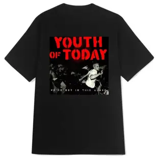 Youth of Today 樂隊 T 恤 100 棉