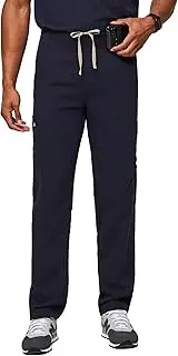 [FIGS] Axim Cargo Scrub Pants for Men — Classic Fit, Straight Leg, 7 Pockets, 4-Way Stretch, Anti-Wrinkle Men’s Scrub Pants