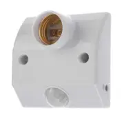 PIR Motion Sensor LED Lamp Base Bracket Human Body Sensor Lamp Holder Socket