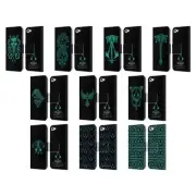ASSASSIN'S CREED VALHALLA SYMBOLS AND PATTERNS LEATHER BOOK CASE FOR iPOD TOUCH