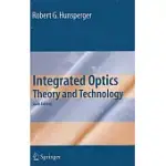INTEGRATED OPTICS: THEORY AND TECHNOLOGY