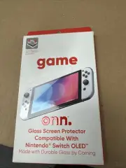 Onn. Corning Glass Screen Protector for Nintendo Switch OLED