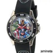 Avengers Watch Analog Waterproof Marvel Present Kids Ame