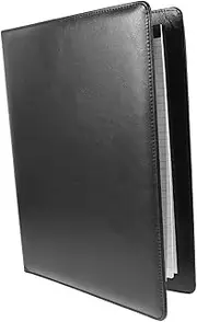 VILLFUL Professional Portfolio Organizer Document Folder Paper Mail Sorter Pu Leather Binder Office Stationery Interview Resume Folder