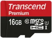 16GB MEMORY CARD TRANSCEND HIGH SPEED MICROSD CLASS 10 MICROSDHC for CELL PHONES