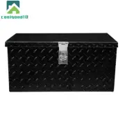 Aluminum Tool Box 20" x12" x9.5" For PickUp Truck Bed Trailer Car Trunk Storage