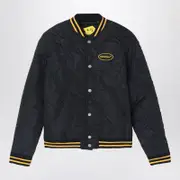 [Off-White™] Black/yellow Nylon Bomber Jacket 12 Y Black