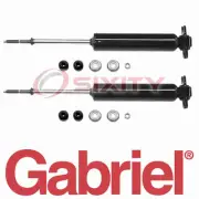 For Pontiac Firebird GABRIEL 2 pc Front Shock Absorbers 1967-1969 kt