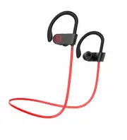 Bluetooth Sports Earphone In-ear Stereo Earbuds- Red