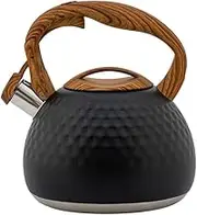 LABRIMP Whistling Tea Kettle for Stovetop Teakettle with Handle for Home Fast Boiling Water Kettle Induction Compatible