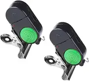 ADOCARN 2Pcs Fishing Rod Alarm High Sensitivity Electronic Bite Alert Loud Sound for Squid Fishing Durable Design Reliable Indicator for Freshwater