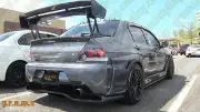 Mitsubishi EVO 7/8/9 VOLTEX Style Rear Diffuser Undertray racing v9 (for: Mitsubishi)