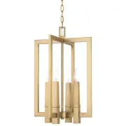 Capital Lighting 549641 Blake 4 Light 14"W Multi Light Pendant - Brass