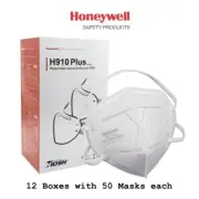 600 Honeywell NIOSH H910 N95 Flatfold Disposable Respirator - 600 TOTAL MASKS