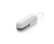 Mini Portable Thermal Sealer Food Plastic Bag Hand Pressure Sealer - GREY