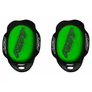TPU Standard Knee Sliders With Puller Neon Green