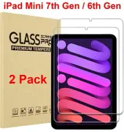 2-Pack Tempered Glass Screen Protector For iPad Mini 7th Gen / Mini 6th Gen