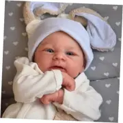 Reborn Baby Dolls Elijah 17 Inch Real Lifelike Preemie Newborn Baby Dolls Boy