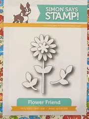 FLOWER FRIEND DIE by Simon Says Stamp herb daisy botanical garden spring sun