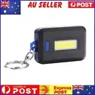 Portable Mini COB LED Keychain Flashlight Keyring Torch Light Lamp for Camping