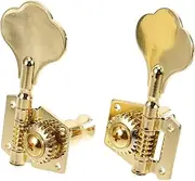 Mikinona Bass String Tuning Keys Guitar Machine Head Tuners 2pcs Guitar Tuning Pegs