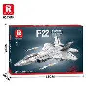 Reobrix F-22 Raptor Fighter
