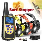 800M pet dog Remote control E-collar obedience training electric shock anti bark