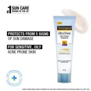 Neutrogena Ultrasheer SPF50+ PA++++ Ultra Light Moisturizing Face Sunscreen 30gm