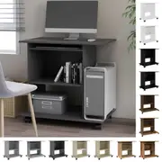 Computer Desk Study Writing Table Furniture Chipboard Multi Colours vidaXL