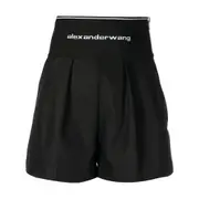 [Alexander Wang] Alexander Wang-Shorts Nero-Donna 4