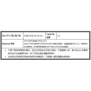 F/CE. 日本知名品牌 RN 大腰包 420丹尼中空纖維 F1901RN0002F0- 四色 【iSport商城】