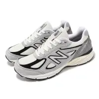 在飛比找博客來優惠-New Balance 休閒鞋 990 V4 男鞋 灰 黑 