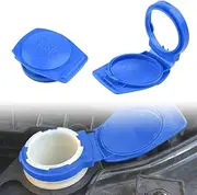 Pack of 2 Sealing Cap Wiper Water Reservoir Applicable to 3Q0955455 Lid for Windscreen Washer Tank Cap Washing Liquid Cap Windscreen Wiper Car Windscreen Wiper Accessories