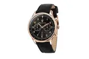 Maserati Tradizione Chronograph Black Sunray Dial Quartz R8871646001 100M Men's Watch