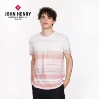 在飛比找momo購物網優惠-【JOHN HENRY】漸層印染短袖T恤