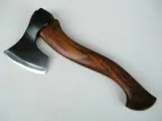 Handmade Carbon Steel Russian Bearded Axe Hatchet