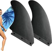 Kayak Fin | Surfboard Fin Replacement for Kayaks - of Left and Right Longboards & Stand up Paddle Board Tail Set for Long Board, Surfboard, Paddleboard