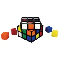 在飛比找蝦皮商城優惠-Rubik's魔術方塊 立體三連棋遊戲 ToysRUs玩具反