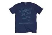 Creedence Clearwater Revival Unisex Adult Midnight Special T-Shirt (Navy Blue) - UTRO10831
