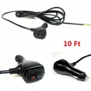 10ft Cigarette Lighter Socket Plug Connector With Changing Pattern On Off Switch (for: Daihatsu)