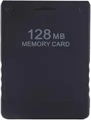 8M-256M Memory Card, High Speed Memory Card Compatible forPlayStation 2 P Games Accessories(128M)