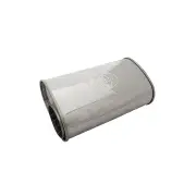 Redback Muffler - 4" Inlet 228mm 9" x 127mm 5" 304 Stainless Steel With Spigots