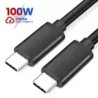 Cable Negro de 2 Metros Para Samsung Galaxy S24 S23 S22 +/Ultra Z-Fold Type-C