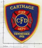 Tennessee - Carthage TN Fire Dept Patch