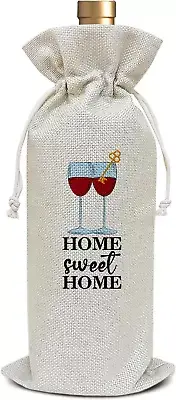 Housewarming Gifts New Home, Wine Bag Home Sweet Home House Warming Gifts New Ho