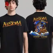 Alestorm And Nekrogoblikon Australia And New Zealand Tour 2025 Two Sides T-Shirt